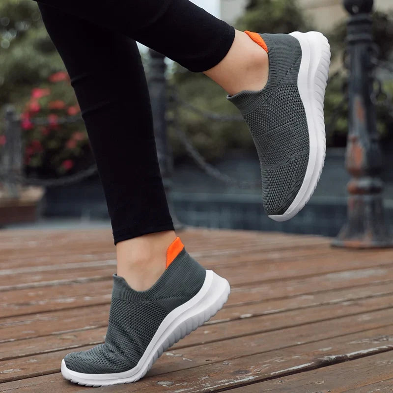 Bequeme Slip-On-Schuhe - Leicht sowie atmungsaktiv
