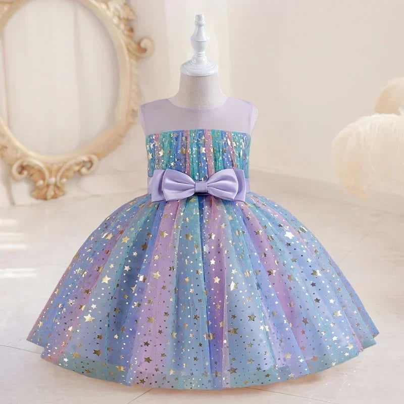 Lieveke Magisches Tutu-Kleid – Buntes Verzaubertes Kleid für Feiern