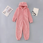 Flauschiger Winter-Overall – Herrlich Warm & Behaglich