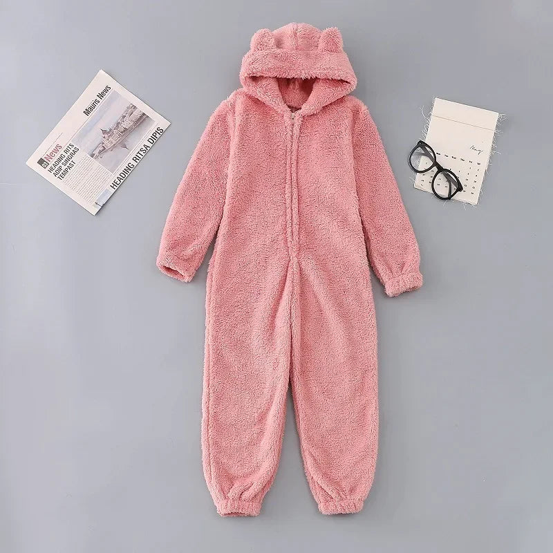 Flauschiger Winter-Overall – Herrlich Warm & Behaglich