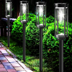 EcoGlow Solarleuchte – Wetterfeste Außenbeleuchtung inklusive Warm-LED-Licht