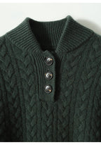 Arden Pullover mit Knopfleiste