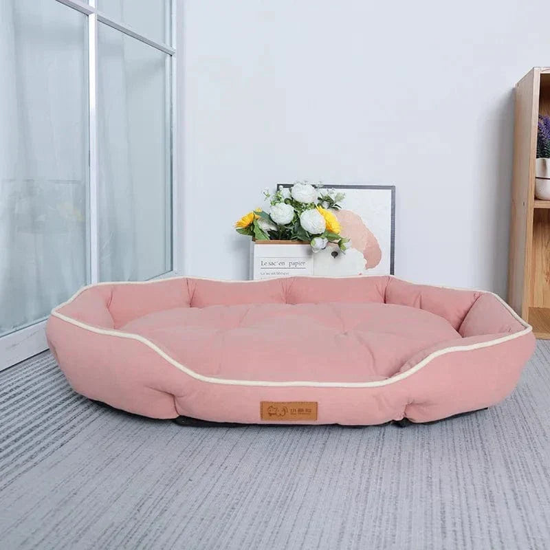 Knus Luxe Hundebett – Weiche Unterstützung sowie modernes Design
