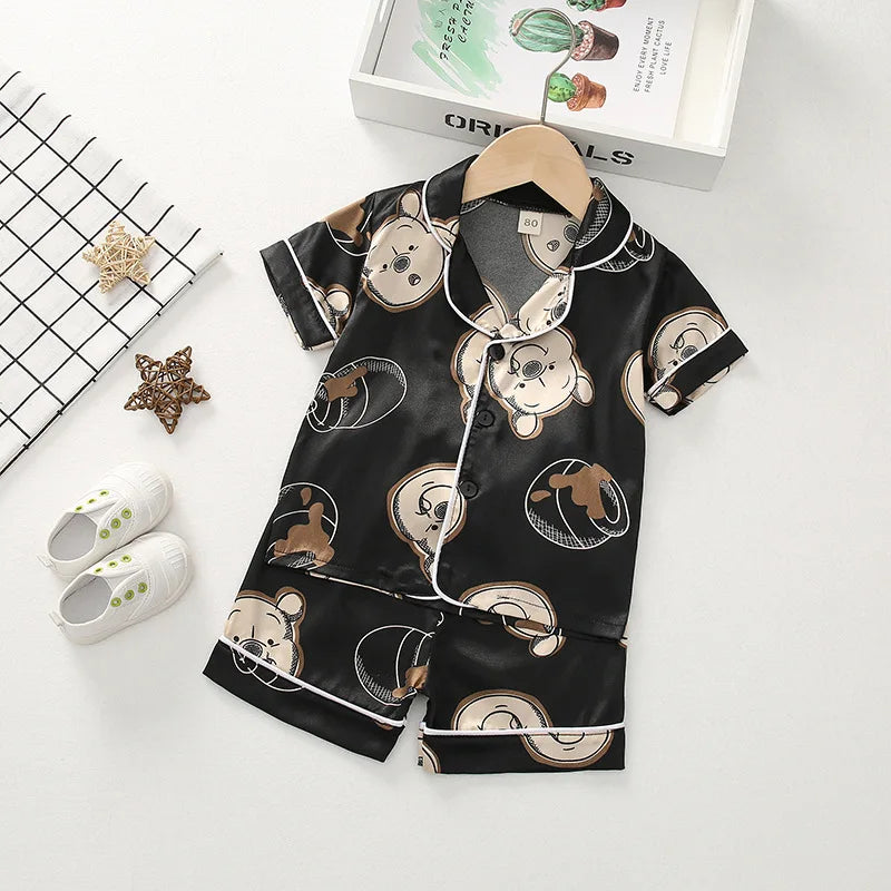 Sommer Pyjama Set - Fröhlich sowie Bequem für Kinder