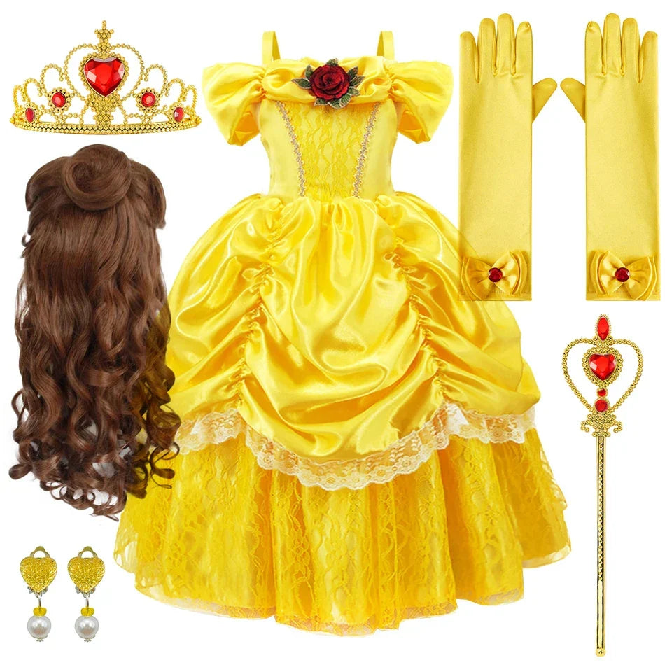 Luna Prinzessinnenkleid für Kinder – Bezauberndes sowie Elegantes Cosplay-Outfit