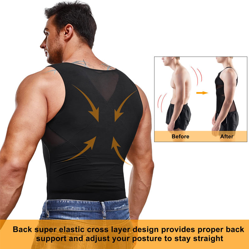 Herren Kompressionsshirt – Straffer sowie Selbstbewusster