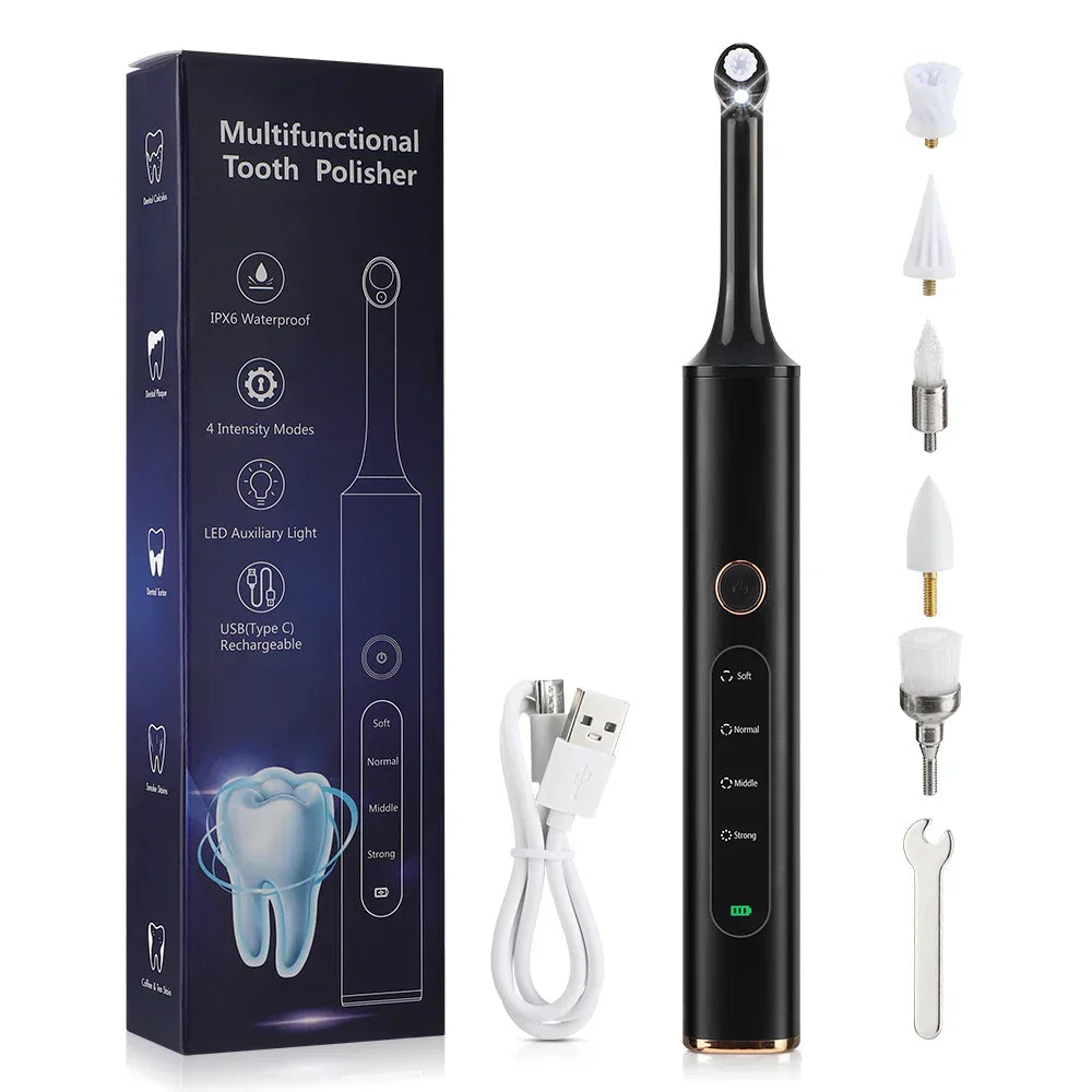 DentBright 5-in-1 Drahtloser Zahnpolierer – Strahlendes sowie Gesundes Lächeln