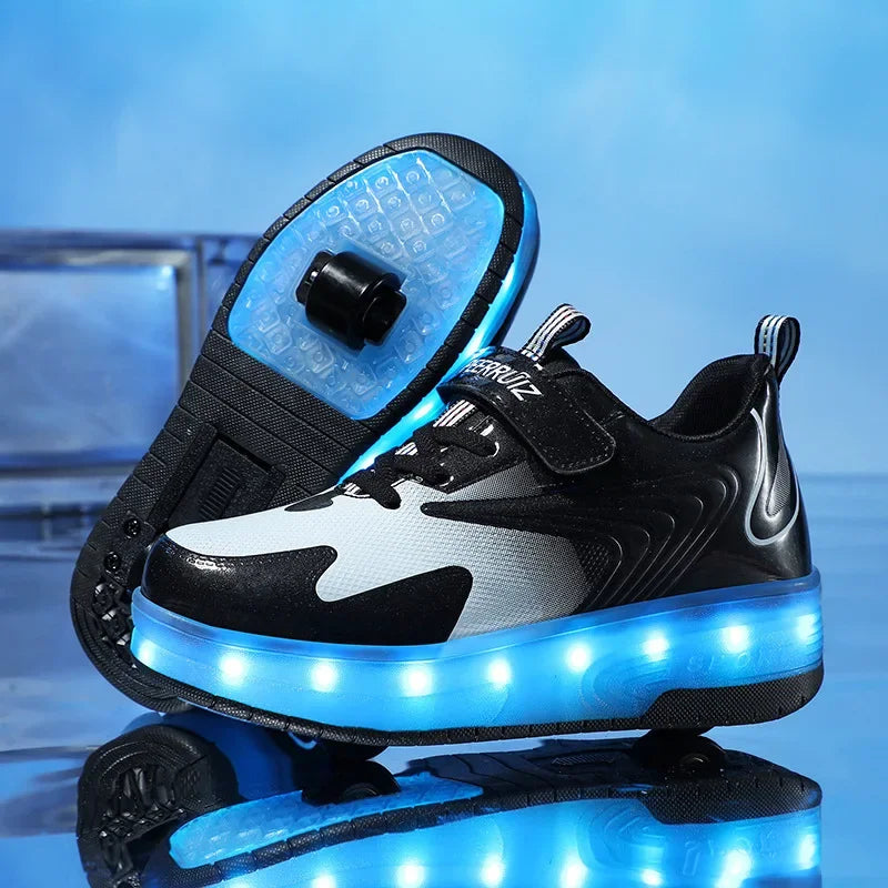 LichtRiders – LED-Rollenschuhe für Kinder