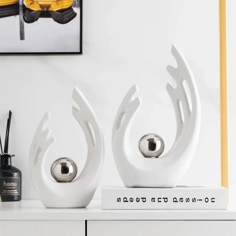 ZenAura Skulpturen Set – Zeitgemäß und Elegant