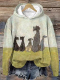 Müheloser Gemütlicher Kapuzenpullover