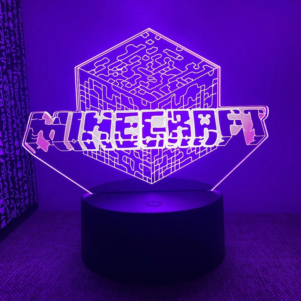 Verschiedene LED-Spielcharaktere Lampen – Verspielte Beleuchtung für Gamer