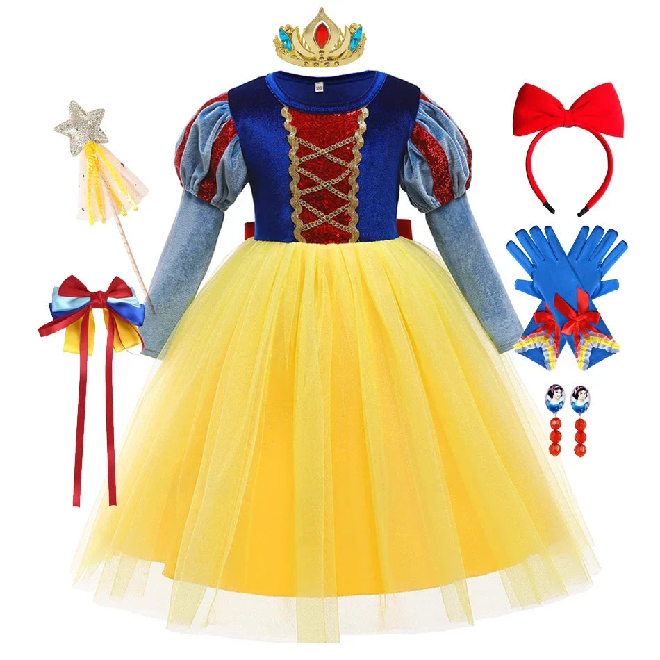 Sophia Zauberhaftes Prinzessinnenkleid für Kinder: Magisches Cosplay-Outfit für Partys