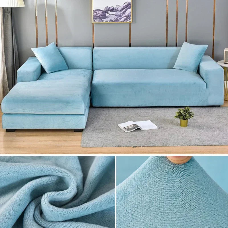 Velura Sofaüberzug – Luxuriöses Samt für Stil sowie Schutz