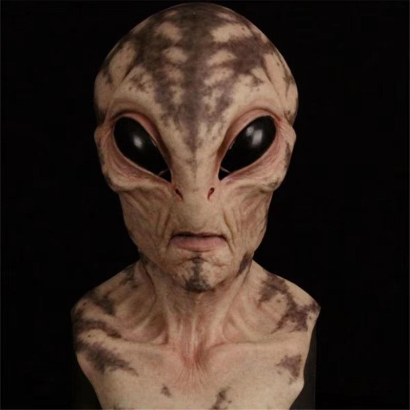 Außerirdisches Alien-Maske: Gruseliges Kostümzubehör für Halloween