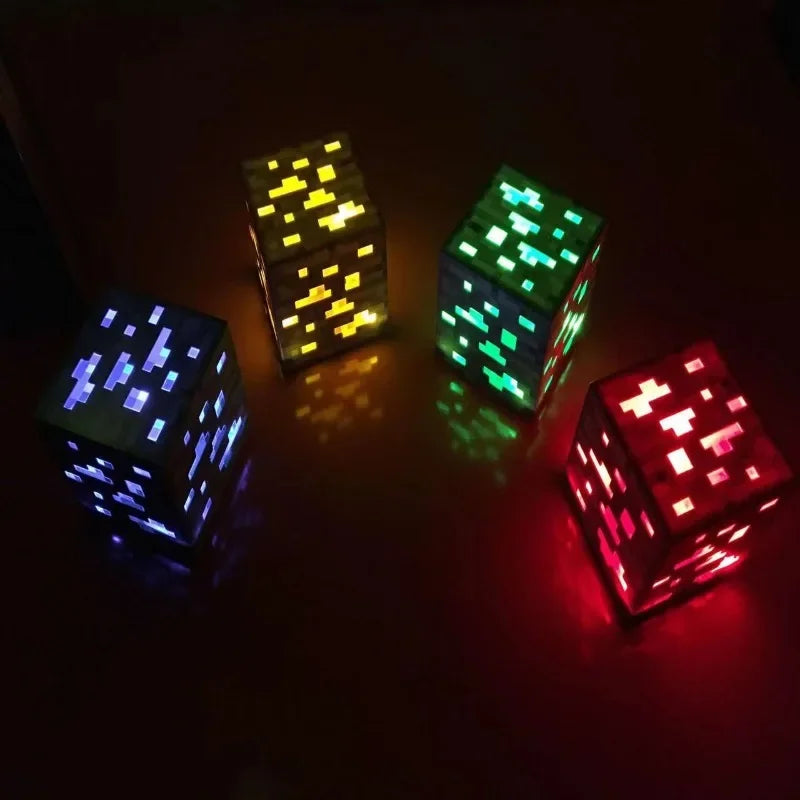 Verspielte LED Blocklampen: Kreative Beleuchtung für Gamer