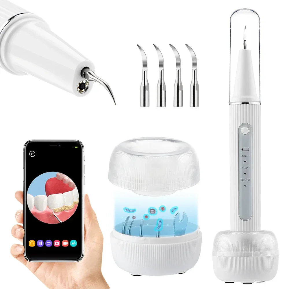 SmileBright Ultraschall-Zahnreiniger – Frisch, Strahlend sowie Gesund