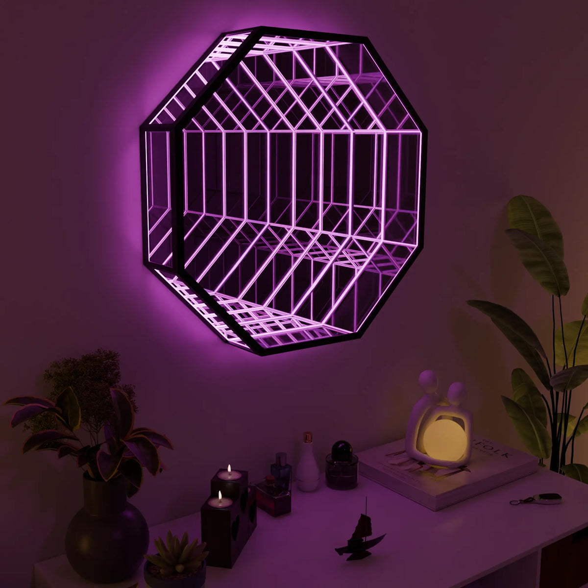 Spectrum Lampe: Kreative Wandleuchte für modernes Interieur