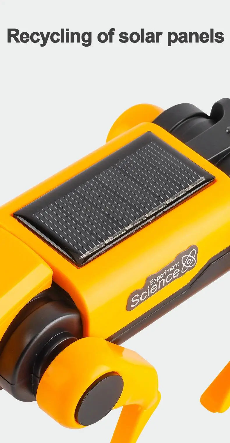 Bildungs-Solarenergie-Roboter – 2-in-1 Hund sowie Katze Baukasten