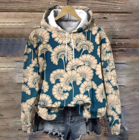 Weicher Strick-Kapuzenpullover