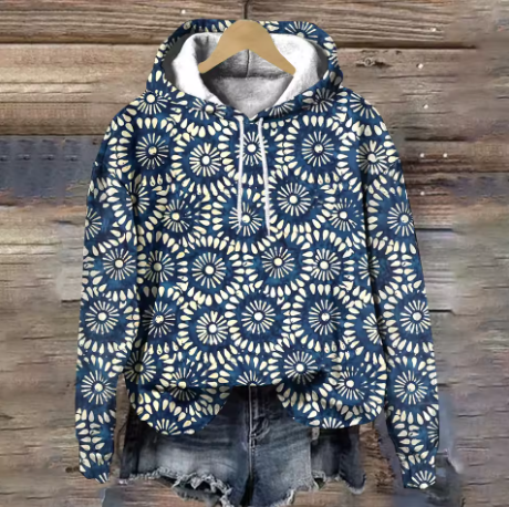 Weicher Strick-Kapuzenpullover