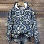 Weicher Strick-Kapuzenpullover