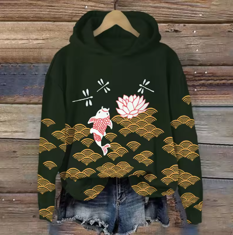 Einfacher Komfort Kapuzenpullover