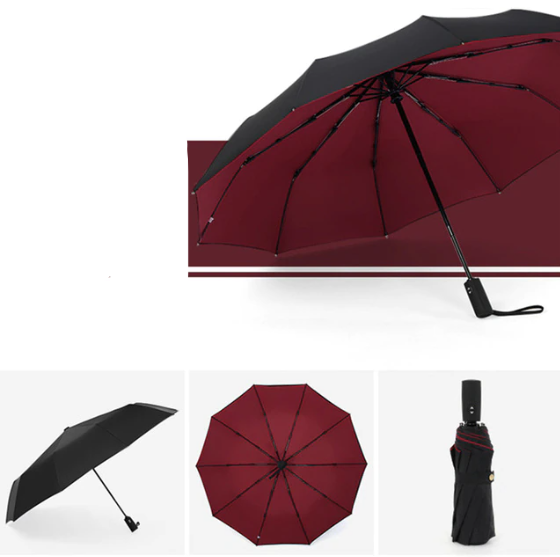 StormShield Regenschirm – Windbeständig sowie Handlich, Schutz gegen Regen