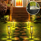 EcoGlow Solarleuchte – Wetterfeste Außenbeleuchtung inklusive Warm-LED-Licht