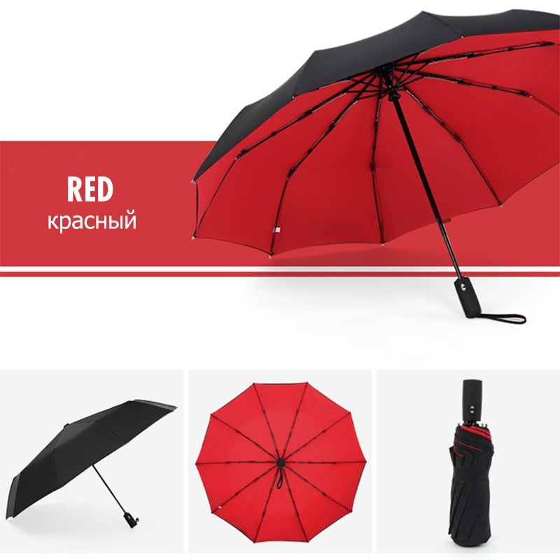 StormShield Regenschirm – Windbeständig sowie Handlich, Schutz gegen Regen