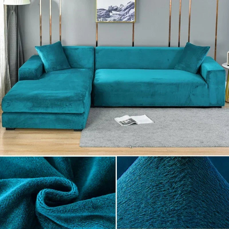 Velura Sofaüberzug – Luxuriöses Samt für Stil sowie Schutz