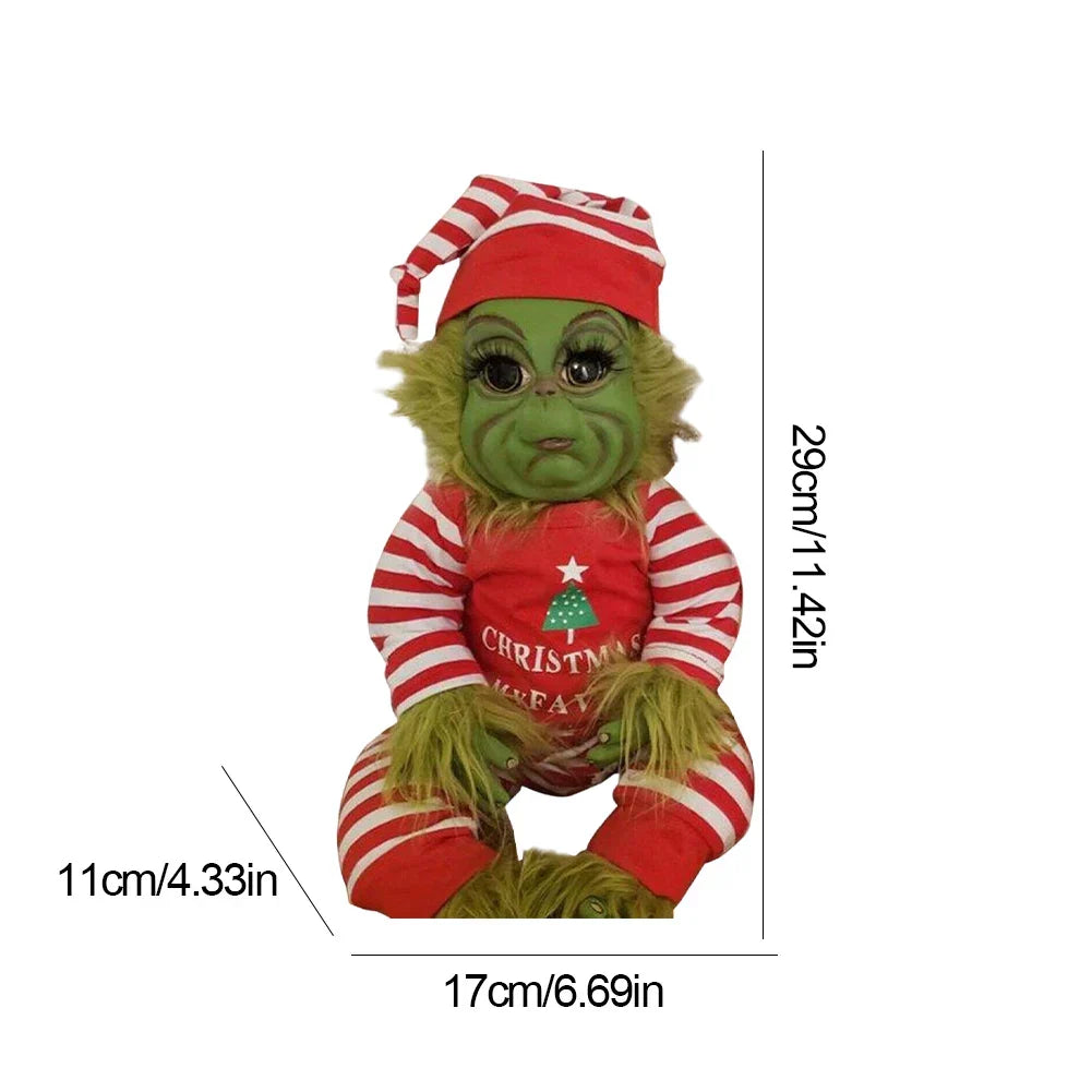 WeihnachtsGrinch Kuschelmonster – Ideal für festliche Freude