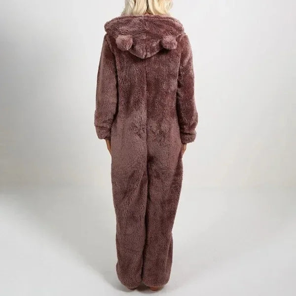 Flauschiger Winter-Overall – Herrlich Warm & Behaglich
