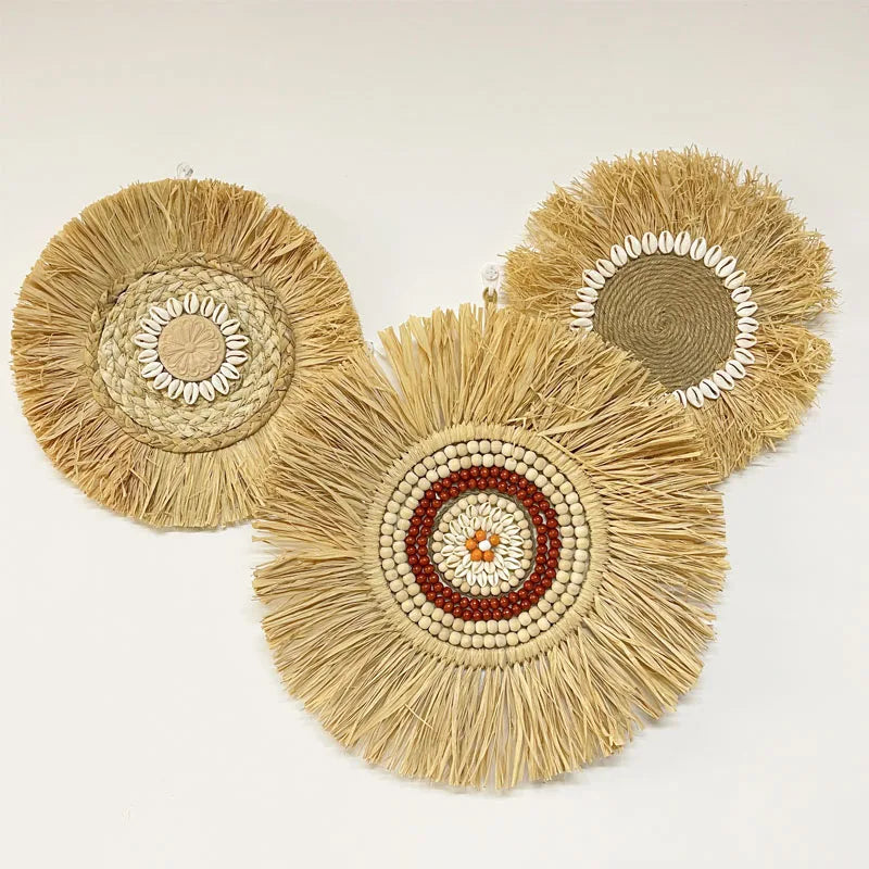 Boho Wanddekoration Raffia – Authentisch und Behaglich
