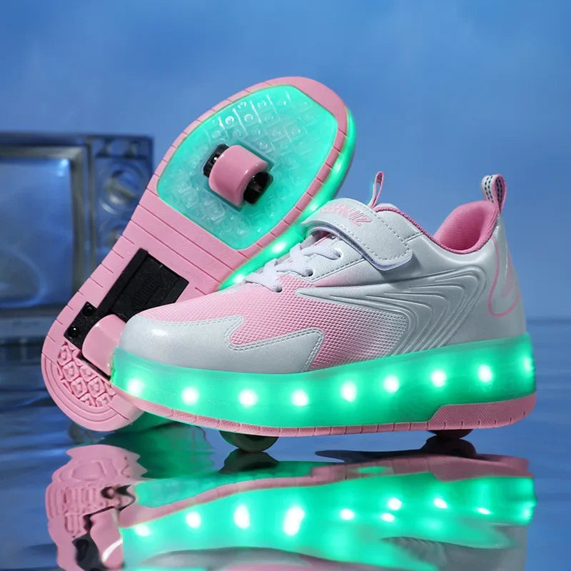 LichtRiders – LED-Rollenschuhe für Kinder