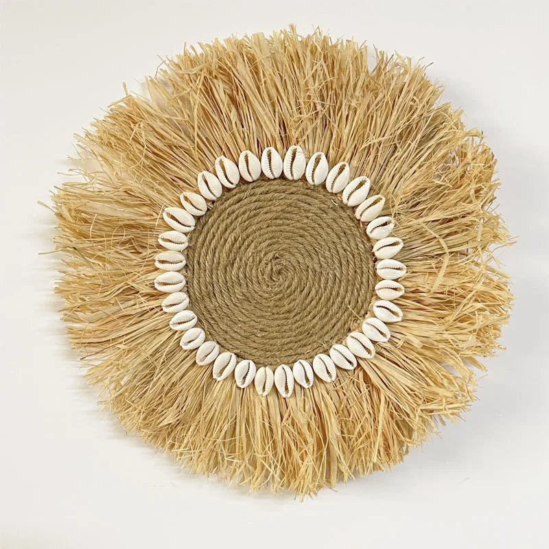 Boho Wanddekoration Raffia – Authentisch und Behaglich