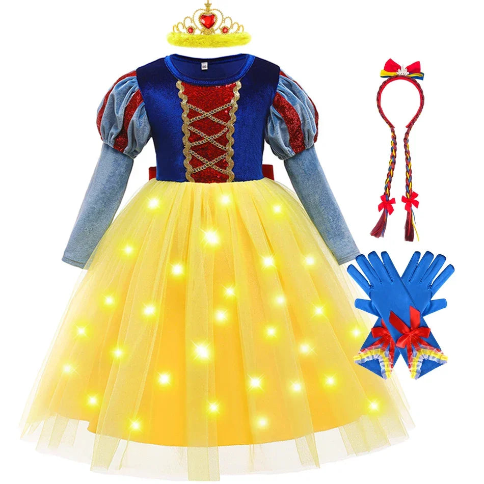 Sophia Zauberhaftes Prinzessinnenkleid für Kinder: Magisches Cosplay-Outfit für Partys