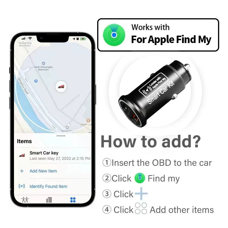 SmartCharge OBD GPS Tracker – Für müheloses Verfolgen sowie Laden