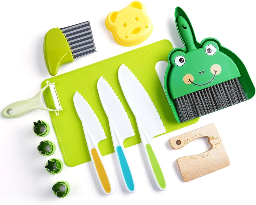 Fröhliches Kinder-Küchenset: Kreatives Kochen für junge Chefs