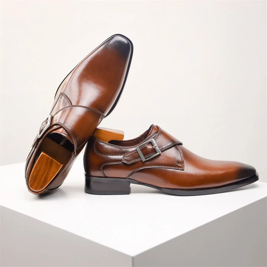 Torino Monk Strap Herrenschuhe – Modernes sowie Raffiniertes Design
