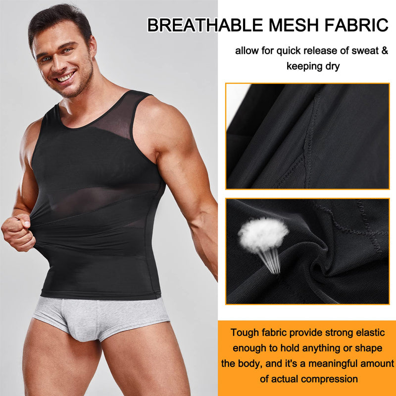 Herren Kompressionsshirt – Straffer sowie Selbstbewusster