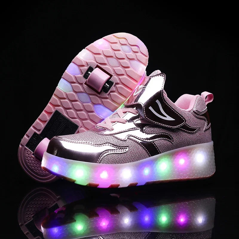 LichtRiders – LED-Rollenschuhe für Kinder