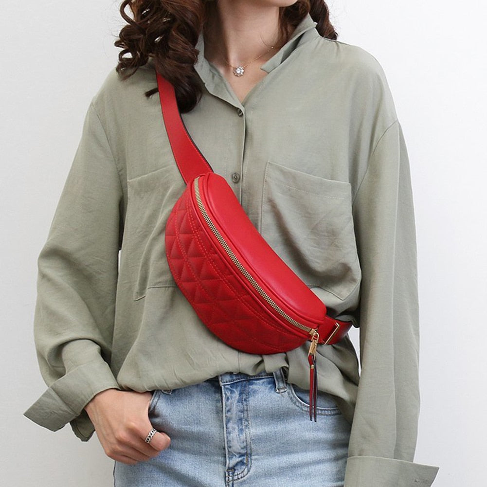 UrbanFlex Bag: Stylische Hüft- & Crossbody-Tasche aus tierfreiem Leder