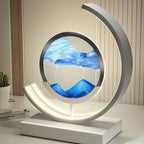 SandLight 3D Sandtischlampe – Entspannendes Design inklusive Bewegtem Sand