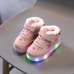 Emma Leuchtende Sneakers für Kinder – Warm sowie Bequem mit LED-Beleuchtung
