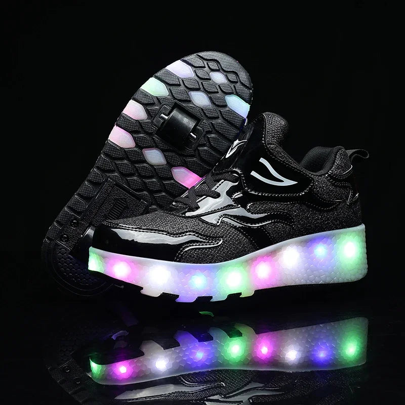 LichtRiders – LED-Rollenschuhe für Kinder