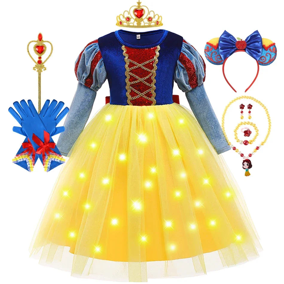 Sophia Zauberhaftes Prinzessinnenkleid für Kinder: Magisches Cosplay-Outfit für Partys