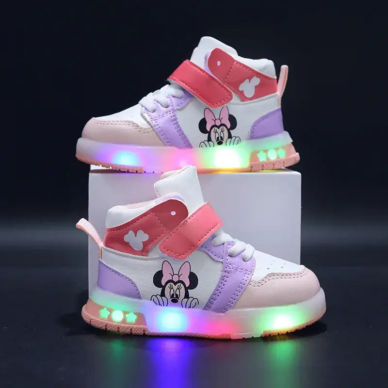 Niedliche Disney LED Kinderschuhe – Ideal für fröhliche Abenteuer