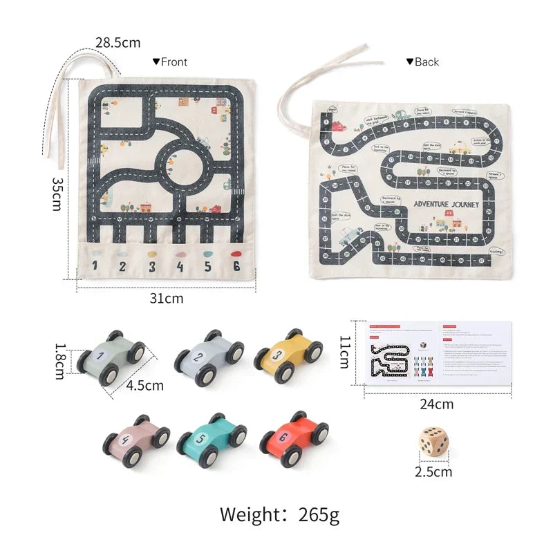 Fahrspaß Auto-Parkset – Für kreativen Spielspaß