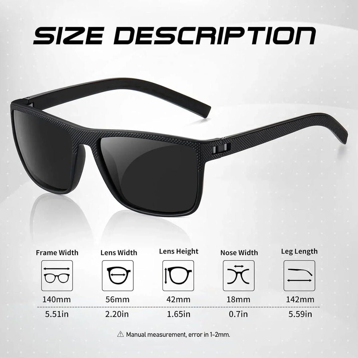 AquaShield Polarisierte Sonnenbrille 3-Pack – Geschützt und Elegant