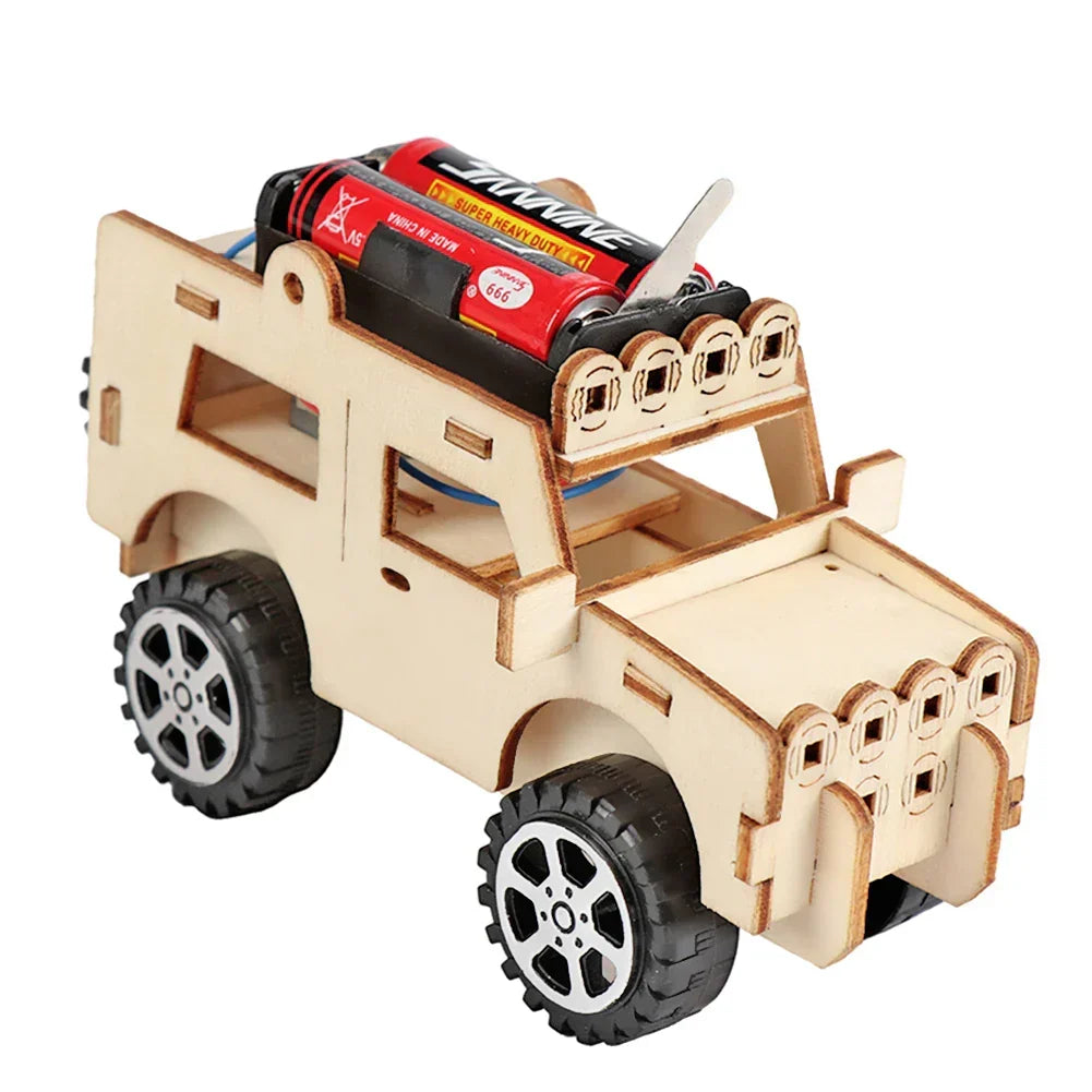 Bildungs Holz DIY Boot: Baue dein eigenes elektrisches Spielboot